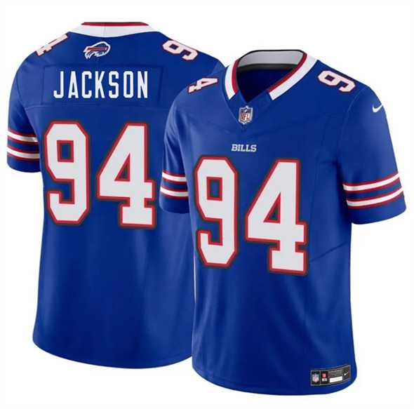 Men & Women & Youth Buffalo Bills #94 Landon Jackson Blue 2025 Draft F.U.S.E. Vapor Untouchable Limited Stitched Jersey->carolina panthers->NFL Jersey